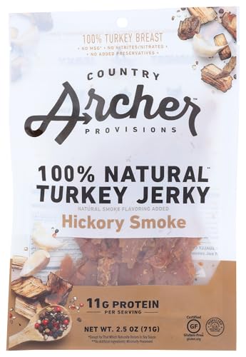 Turkey jerky hickory smoke