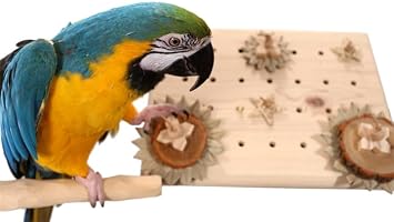 Woodland Parrot Advent Calendar Foraging Toy - for Macaws and Large Parrots