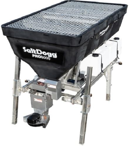 PRO8000H - SaltDogg PRO8000H Hydraulic Poly Hopper Spreader With Auger - 1EA