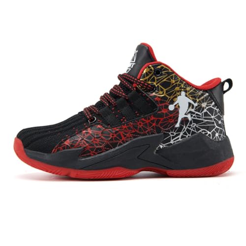 CZHIHANEG Chaussures de Basket-Ball pour Enfants et Adolescents Chaussures de Sport légères et Respirantes Chaussures de Basket-Ball pour garçons Chaussures de Basket-Ball pour Filles – vue 4