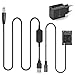 Produktbild Raeisusp 5V USB Adapter Kit Kabel DC 8.4V ACK-E6 + DR-E6 LP-E6 LP E6 Völlig Decodierte Dummy Batterie für Canon EOS 5D Mark II III 5D2 5D3 60D 70D 80D 6D Mark II