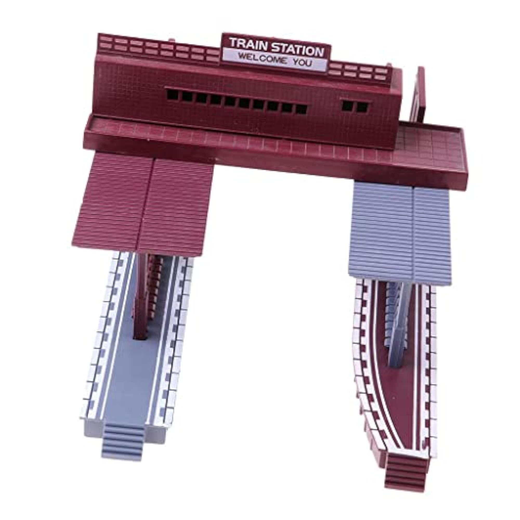 1:87 Train Station Architectural Model Building Kit