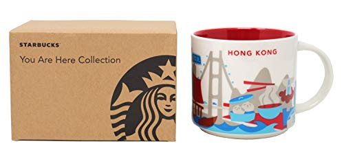 Taza de Cerámica Starbucks Hong Kong 14 Oz miniatura 3