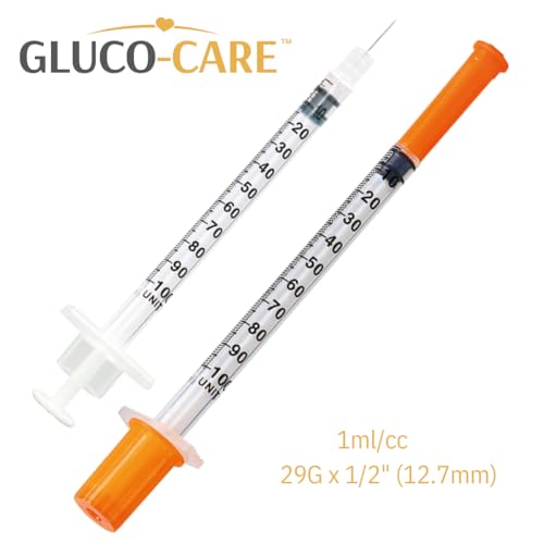 Image of 1 ml /cc Syringes 29G x 1 /2'' (12.7mm), 100 /box | Fine Tip, Home & Lab Use, Clear Barrel, Bold Scale, Smooth Plunger Movement with back-end stopper, Leak-Proof Design