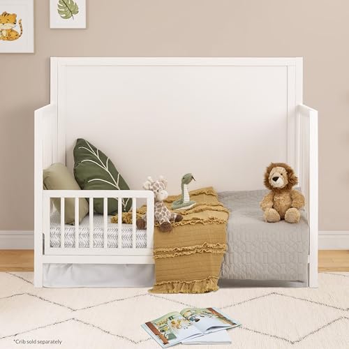 Evolur Dream On Me Dilian Convertible Crib Toddler Rail in White