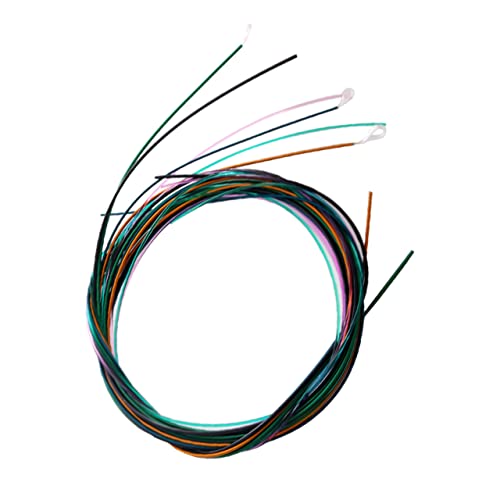 SUPVOX Folk Guitar Strings Standard Tension Colored Strings for Guitar Musical Wire Set