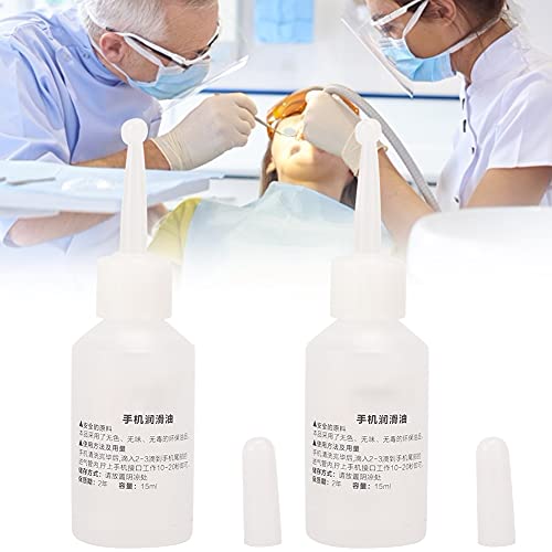Image of 2pcs Handpiece Lubricant Lube Oil for Dentist Handpiece Accessory