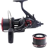 Casting a lunga distanza: realizzato con una forma avanzata della bobina e un efficiente sistema di guida della lenza che riduce significativamente l'attrito durante il lancio, consentendo di raggiungere luoghi di pesca distanti con precisione. Questa caratteristica è particolarmente vantaggiosa per la pesca da surf, il beach casting e la pesca da riva a lungo raggio, dove raggiungere la distanza è essenziale per l'atterraggio dei pesci.