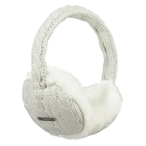 Barts Damen Monique Earmuffs Ohrenschützer, Weiß (OYSTER 0033), One size (Herstellergröße: UNI)