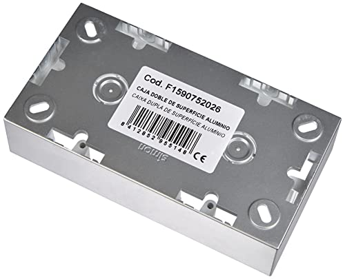 Simon Db B 0 Electric Box Double Surface Abs Alum Simon15, Thermoplastic, White - Image 4