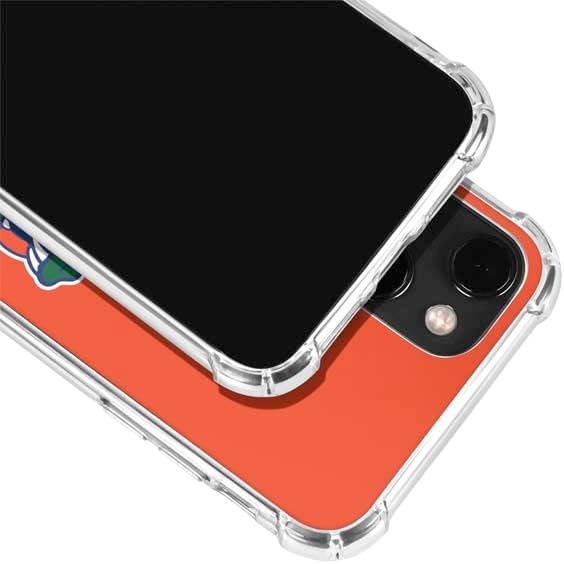 Skinit Clear Phone Case Compatible with iPhone 14 - Officially Licensed University of Florida Gators Mascot Logo Design