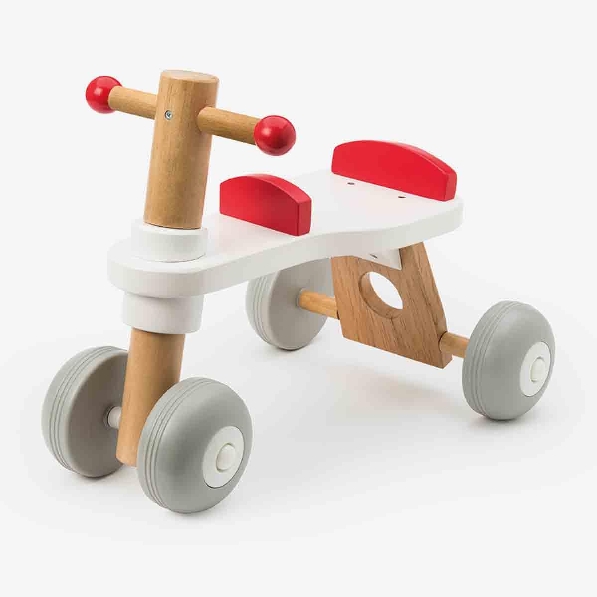 Oxybul | Porteur Bois 4 Roues | 12 Mois - 3 Ans