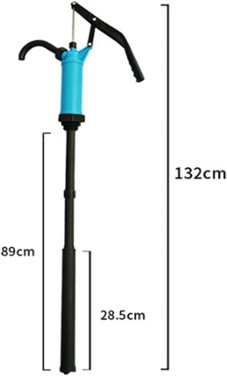 Drum Pump, Barrel Pump With Lever Action Portable Hose Assembly Tool Non Slip Handle Oil Drum Hand For Petrol Transfer Water,Barrel Pump
