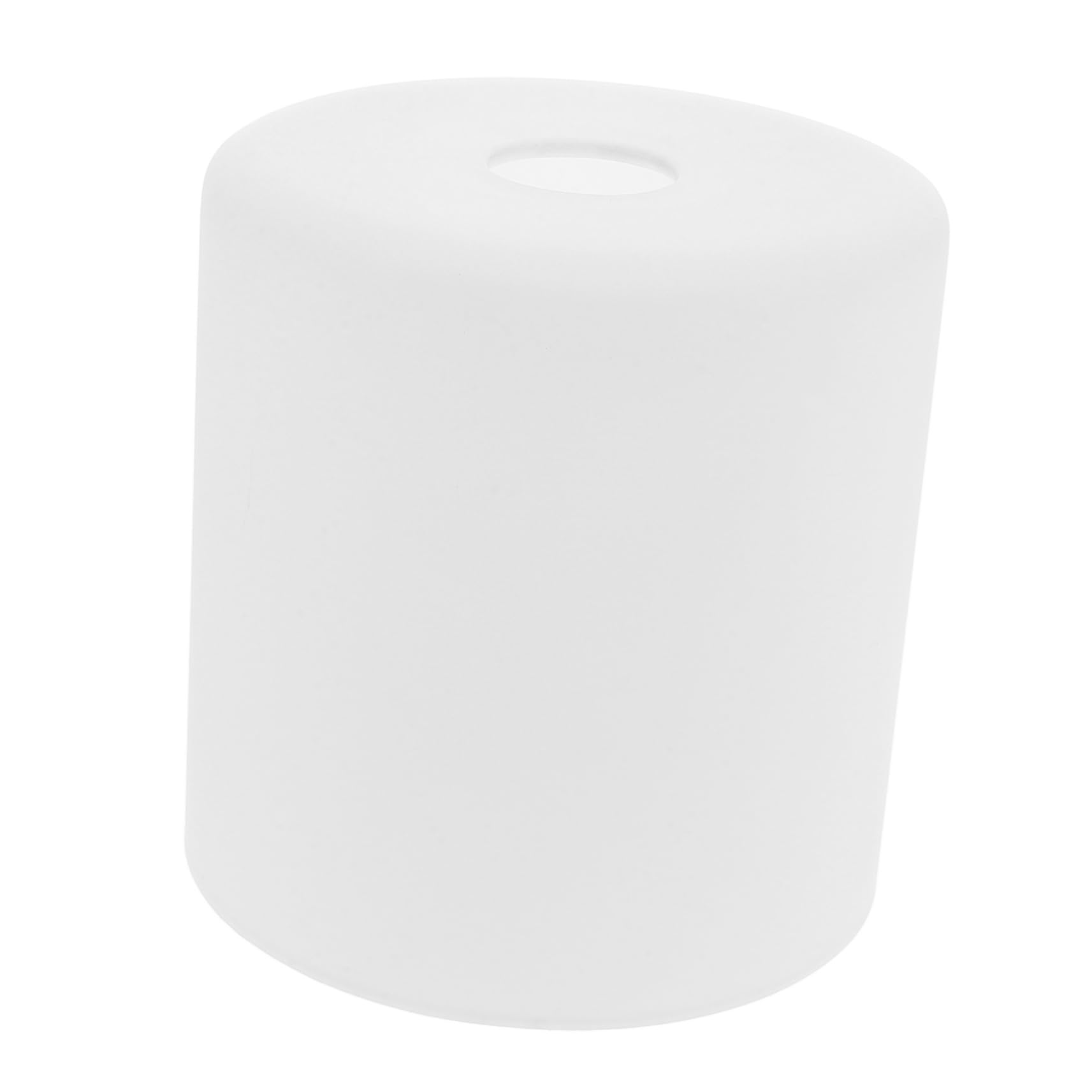 Uonlytech Cylinder Glass Lampshade for E27 Pendant Light Frosted Milky White Shatter-Resistant Ceiling Lamp Shade 6 Inch for Home Office Decor