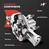 A-Premium Rear Differential Assembly Compatible with Can-Am Commander 800R 1000 2013, Maverick 1000R 2014, Outlander 1000R 450 570 650, Outlander Max 1000R 450 570 650, Renegade 1000R 650