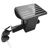 American Flag Metal Trailer Hitch Cover for 2 inch Receivers（with 5/8-Inch Pin Diameter Trailer Hitch Lock ）