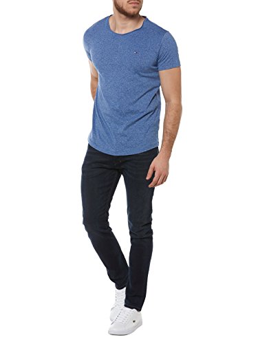 Hilfiger Denim Basic Knit T-Shirt, Blu (Bright