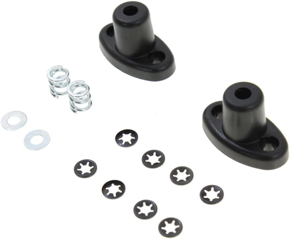 For Jeep Wrangler TJ Sun Visor Repair Kit 1998 99 00 01 2002 Pair | Plastic | 924-531