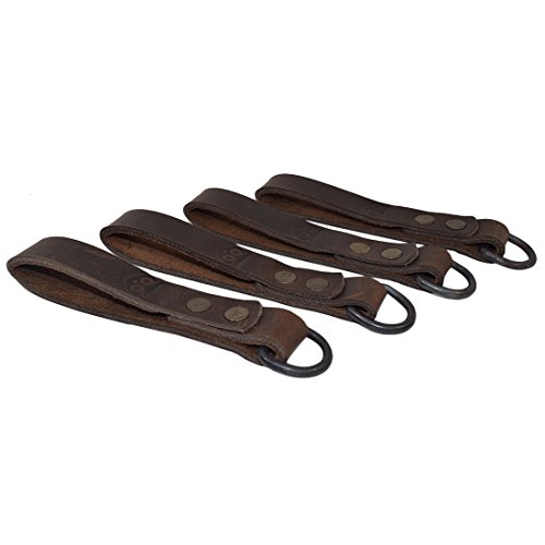 image for Hide & Drink, Leather Heavy Duty Suspender Loop Attachment (4 Pack), T