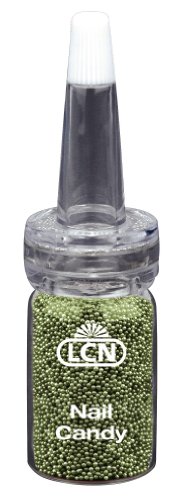 LCN Nail Candy Green 8 Micro Beads For Nail Designs 5ml