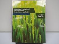 Ethical and Professional Standards and Quantitative Methods Vol. 1 CFA Program Curriculum 2008 Level 1 0536537038 Book Cover