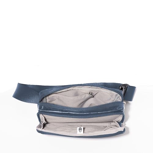 Image of Baggallini Modern Belt Bag 5x8 Travel Fanny Pack Sling Bag Waistpack w /RFID Card Holder Water-resistant Crossbody Bag