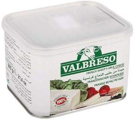 French Feta Cheese, Easy-Open Tin, 600g