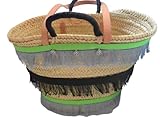  Capazo Artesanal Melone - cesto o bolso de mimbre para playa