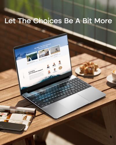 DAYSKY-Laptop-Windows-10-156-Laptop-Computer-with-Full-Size-Keyboard-12GB-DDR4-512GB-SSD-1920x1080-FHD-Display-Intel-Celeron-N5095-CPU-Up-to-29Ghz-5G-WiFi-USB-30-Type-C-MBOOK-M10-Sliver