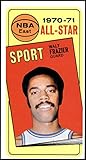 1970 Topps #106 All-Star Walt Frazier New York Knicks (Basketball Card) EX Knicks Southern Illinois