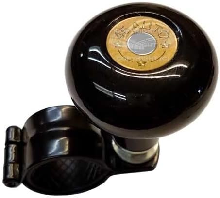 Black Steering Wheel Suicide Spinner Power Handle Knob Car Truck 45 AUTO Bullet Model-PYT-8888-4994