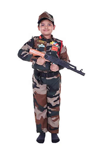 Image of Raj Costume Boys Superhero Costume Set with Mask | Blue Red Full Sleeve T-Shirt & Track Pants | Kids Fancy Dress for Birthday Party, School Function | Stretchable Comfortable | 6-7 Years