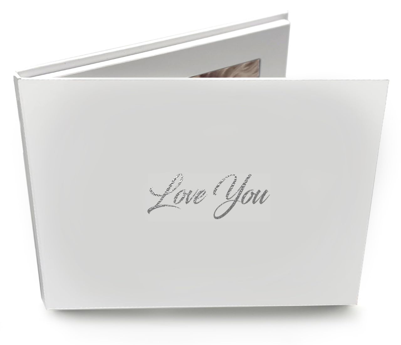 Brochure vidéo A5 à dos rigide pour revivre vos souvenirs de mariage en famille
