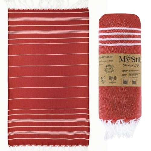 MyStilo® XXL Saunahandtuch Hamamtuch - Großes, Weiches Badetuch 100x200cm, Schnelltrocknend - Premium Strandtuch, Beach Towel… – Ansicht 1