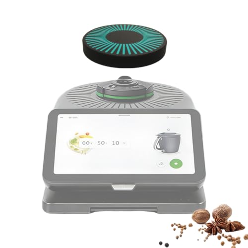 Placa de pesaje para accesorios Thermomix TM7, pesaje sin olla mezcladora | Protección del embrague del motor (negro y verde)