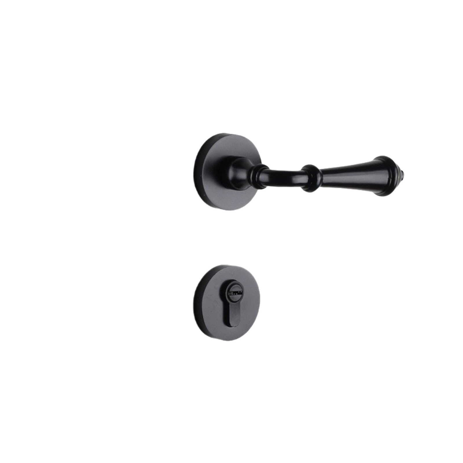 Vlalamno One Color Nordic Style Magnetic Silent Split Lock Bedroom Handle