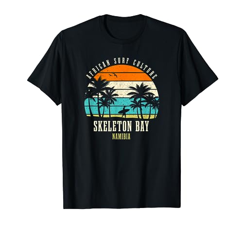 Surfing Skeleton Bay Namibia, Cultura africana del surf Camiseta