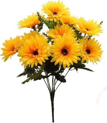 HUG ME Artificial Sunflower Bunch (Yellow, Size- 12 inches) (B07WQYQ7BY) Amazon Price History, Amazon Price Tracker