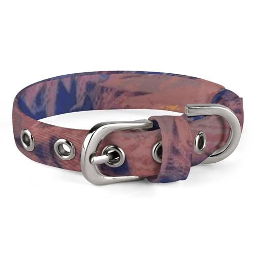 Collier réglable doux avec boucle en métal résistant pour animaux