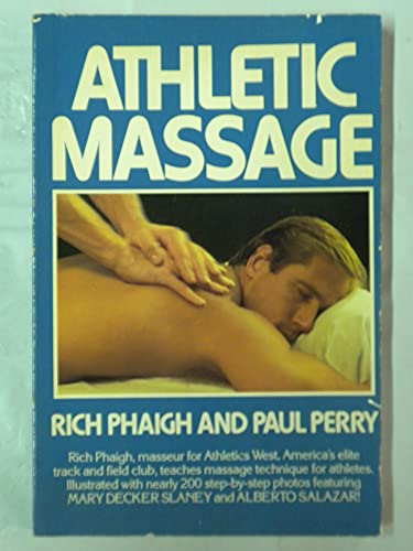 Athletic Massage 0671603035 Book Cover