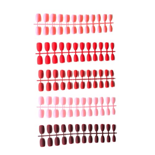 Healvian 360 Peças Unhas Postiças Foscas Unhas Falsas Francesas Unhas Falsas Cobertura Completa Mani