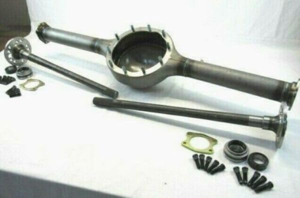 9 x 56 in. Hot Rod Crate Rearend with Round Center Axles