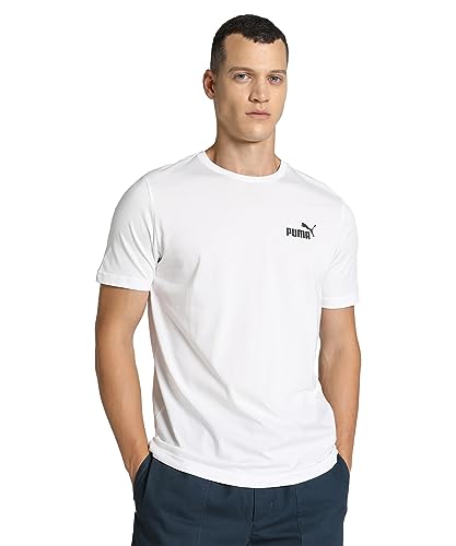 Image of Puma Men Cotton Regular Fit T Shirt
