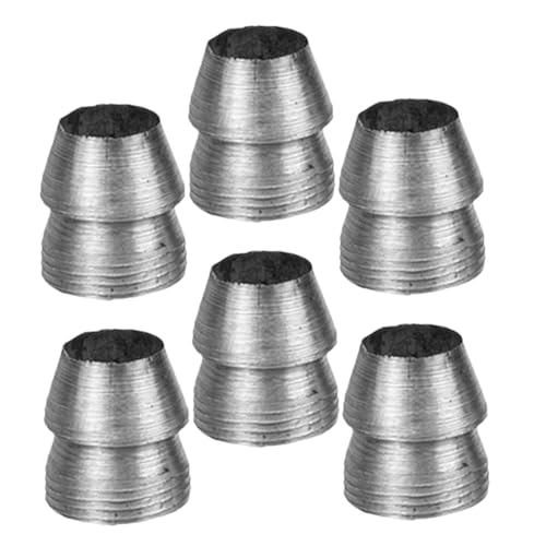 Milisten 6pezzi Cunei Ferro Per Manico Di Martello Accessori Per Installazione Utensili Per Giardinaggio e Falegnameria Materiale Resistente e Facile Da Usare