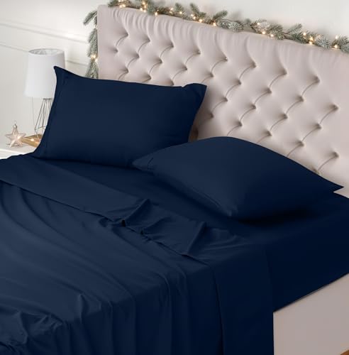 Utopia Bedding - Set Lenzuola Letto Matrimoniali 4 Pezzi 180x200