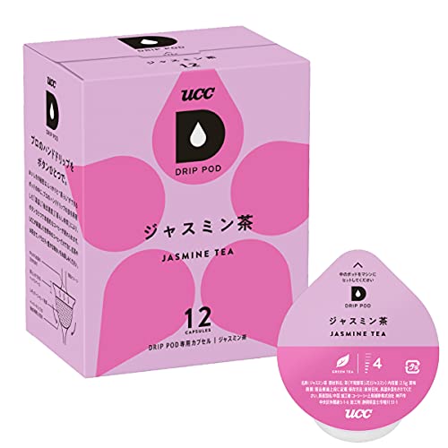 UCC ドリップポッド 専用カプセル ジャスミン茶 12杯分 30g ポッド カプセル
