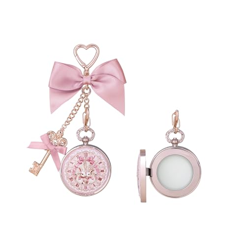 Image of Flower Knows Bunny Garden Lip Balm Bag Charm,Hydrating & Softening Lip Care with Nourishing Oils & Long-Lasting Moisture,Non-Sticky Shine,Vegan Skincare,Lip Keychain Cap,Cute for Gift(02 Creamy White)