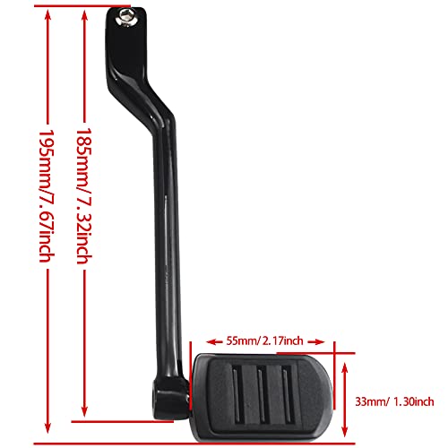 Image of Shifter Pegs & Toe Shift Pegs Front Levers for Harley 86-17 FL Softail | Toe Shift Pegs for 1988-2025 Touring Road King Road Glide Street Glide Electra Glide and 2008-later Trike Models