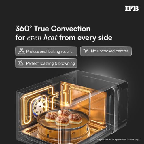 IFB 30L Black Convection Microwave Oven 30BRC2 - Image 5