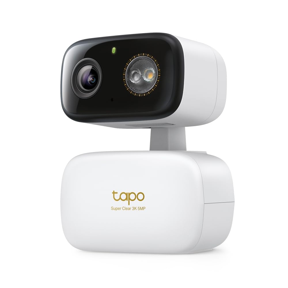Tapo C236 - Cámara de vigilancia panorámica reclinable 3K para Interiores y Exteriores